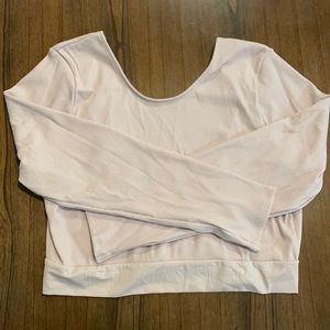 Victoria Secret low back crop top